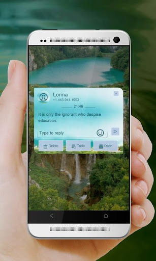 免費下載個人化APP|美丽的湖泊 GO SMS app開箱文|APP開箱王