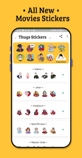 Thugs stickers for Whatsapp - WAStickerApps  2020
