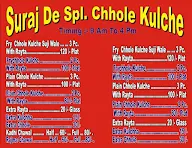 Parmanand Chole Kulche menu 1