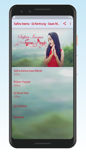 Safira Inema - Dj Kentrung - Gaun Merah