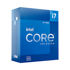 CPU INTEL Core  i7-12700K (12C/20T, 2.70 GHz -  3.60 GHz, 25MB) - 1700