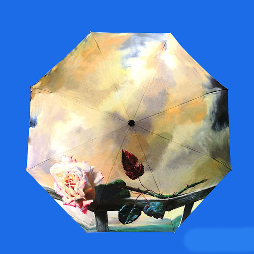 Title 2, Van Gogh Oil Painting Umbrella Artistic rain pr...