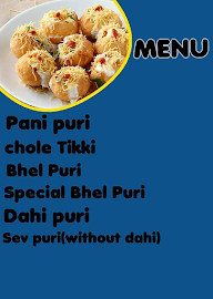 Shaandaar Pani Patase Centre menu 1