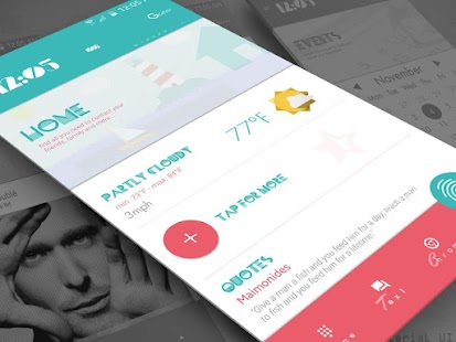  MateriaL UI for KLWP-   