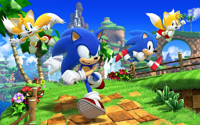Sonic Generations Theme 2 chrome extension