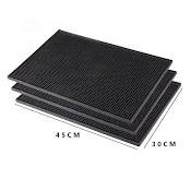 Bộ 3 Thảm Lót Cao Su Quầy Bar, Thảm Bar Pha Chế, Thảm Bar Cao Su Chống Trượt Cao Cấp (Rubber Bar Mat)