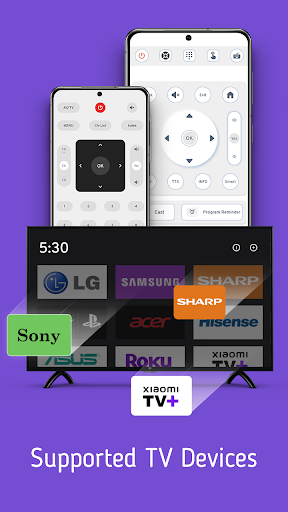 Screenshot Universal TV Remote Control