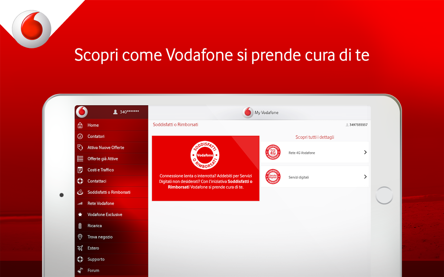 vodafone italia travel europa