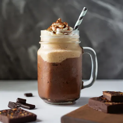 Brownie Frappe [450 Ml, 1 Mason Jar]