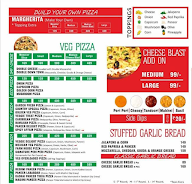 Chicago Pizza menu 1