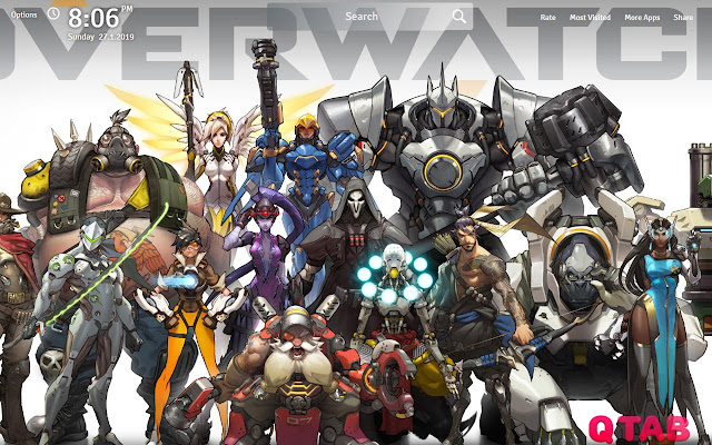 Overwatch Wallpapers New Tab