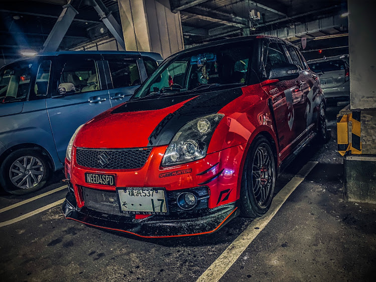 スイフトスポーツのS.H.I.L.I.S.・横浜スタイル・need for swift・GRカローラに関するカスタム事例の投稿画像1枚目