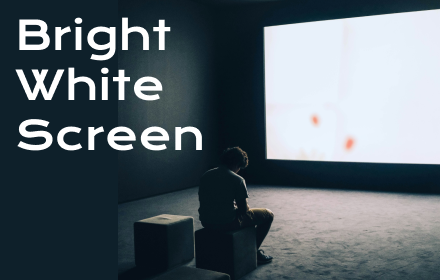 Bright White Screen small promo image