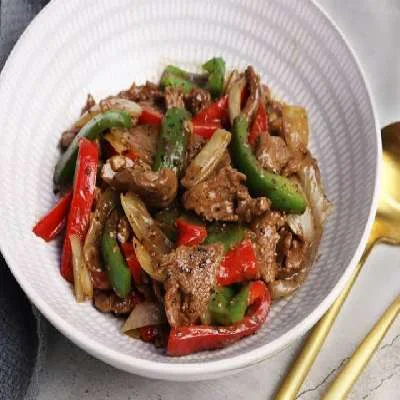 Sliced Lamb In Black Pepper Sauce(SW)