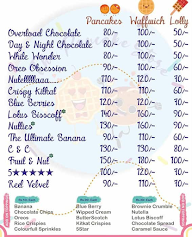 The Pancake Store menu 2