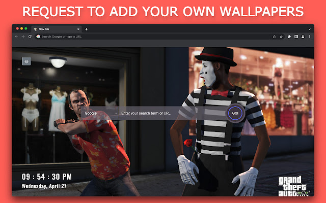 GTA V Wallpapers & Background New Tab