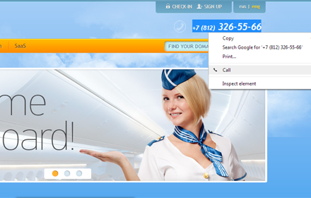 Asterisk Click2Call chrome extension