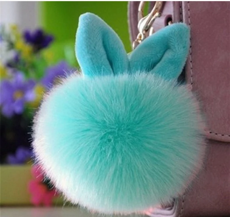 Chaveiro de Pelúcia Pingente de Bolsa de Pelúcia, Macio e Fofo, Perfeito para Decorar Mochilas e Bolsas, um Presente Encantador e Útil.