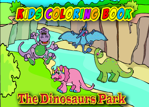 Dinosaur Coloring Book For Kid