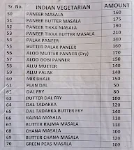 The Village Food menu 5