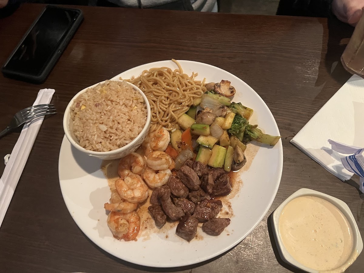 Gluten-Free at Edo Hibachi Steak House & Bar