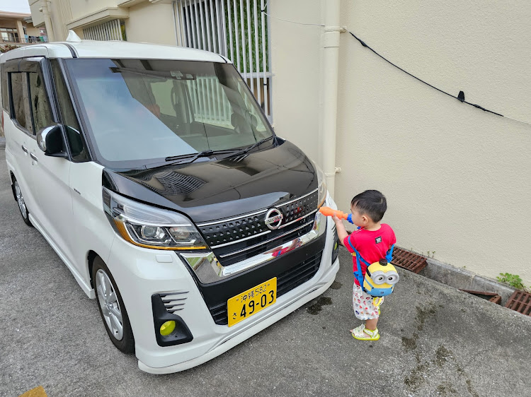 デイズルークスのB21Aデイズルークスハイウェイスター・デイズルークス・水鉄砲・ミニオン・沖縄に関するカスタム事例の投稿画像1枚目