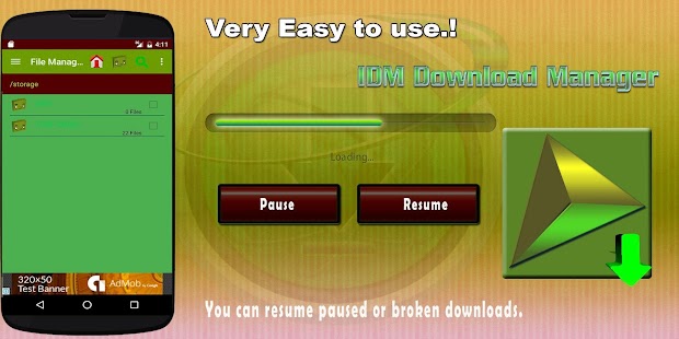 IDM Download Manager ★★★★★ Screenshot