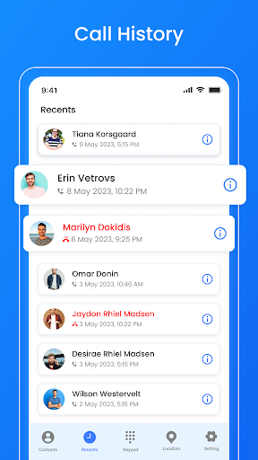 Screenshot Contacts