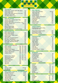 New Checker's Restaurant menu 7