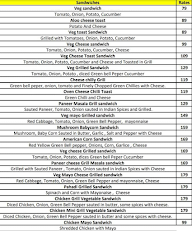 Hotel Satkar menu 1