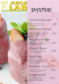 Juice Lab menu 3