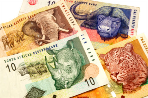 Rand notes. Picture: THINKSTOCK