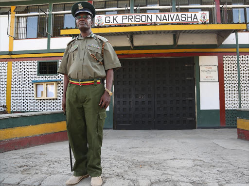 Officer in charge of the Naivasha Prison Patrick Mwenda on February 8 last year