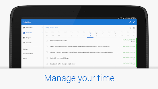 Chaos Control - GTD To-Do List Screenshots 12