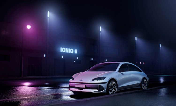 The Ioniq6 has a driving range of around 610km.