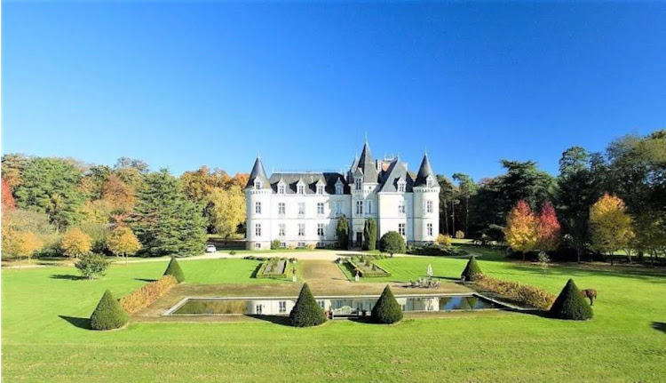 Château Des Tesnières in Brittany, France, which is being renovated by South African businessman Cobus du Plessis and his family.