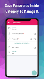 Password Manager Store Manage v1.0.5 Paid APK 3