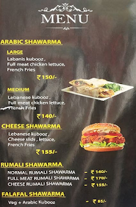 Shawarma Spot menu 2