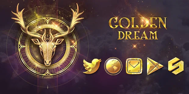 Golden Dream GO Launcher Theme(圖5)-速報App