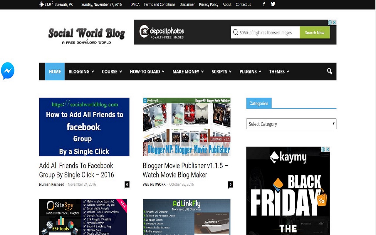 Socialworldblog.com Preview image 3