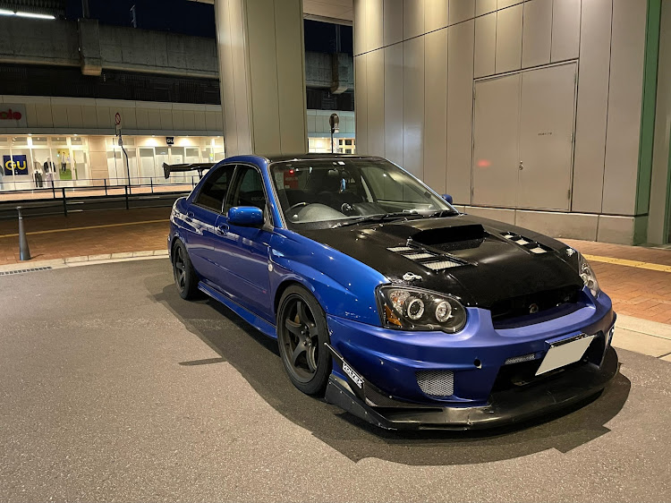 GDB 涙目 インプレッサ  WRX STI バンパー