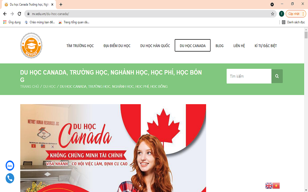 Du học canada netviet Preview image 1