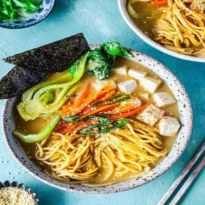 Miso Tofu Ramen Bowl