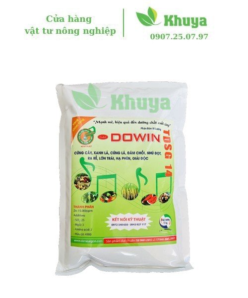 Phân Bón Vi Lượng Dona Dowin 1Kg Cứng Cây - Đâm Chồi - Lớn Trái