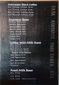 Kampoeng Koe Coffee menu 2