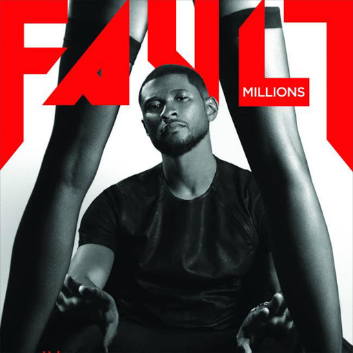 Usher on FAULT magazine cover