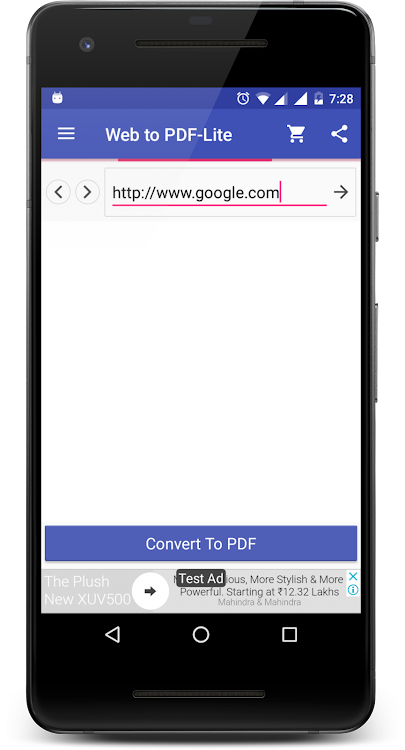 Web to PDF Converter - Lite - 1.5 - (Android)