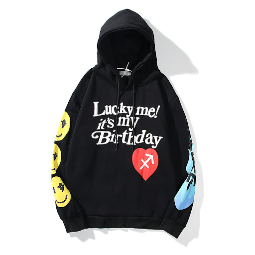 Title 4, Fashion Hooded Letter Sweatshirt