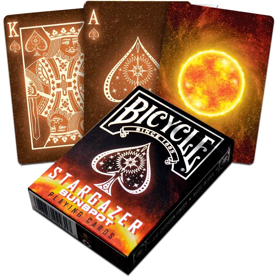 Stargazer sunspot playing cards