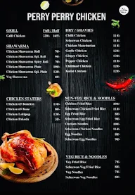 Peri Peri Chicken menu 1